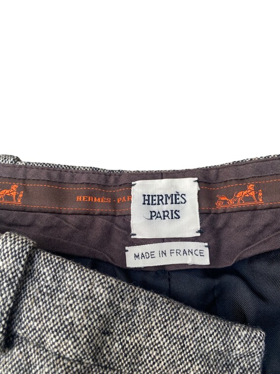 Hermes by Martin Margiela Gray Cashmere Pants Siz… - image 6