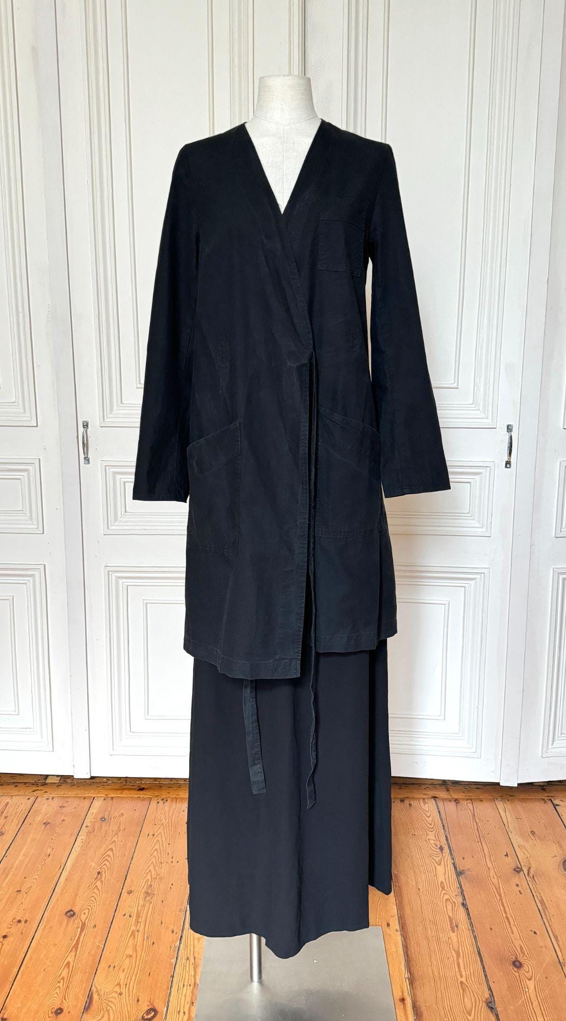 Martin Margiela 1999 Black Lab Coat Size 44 M - Etsy