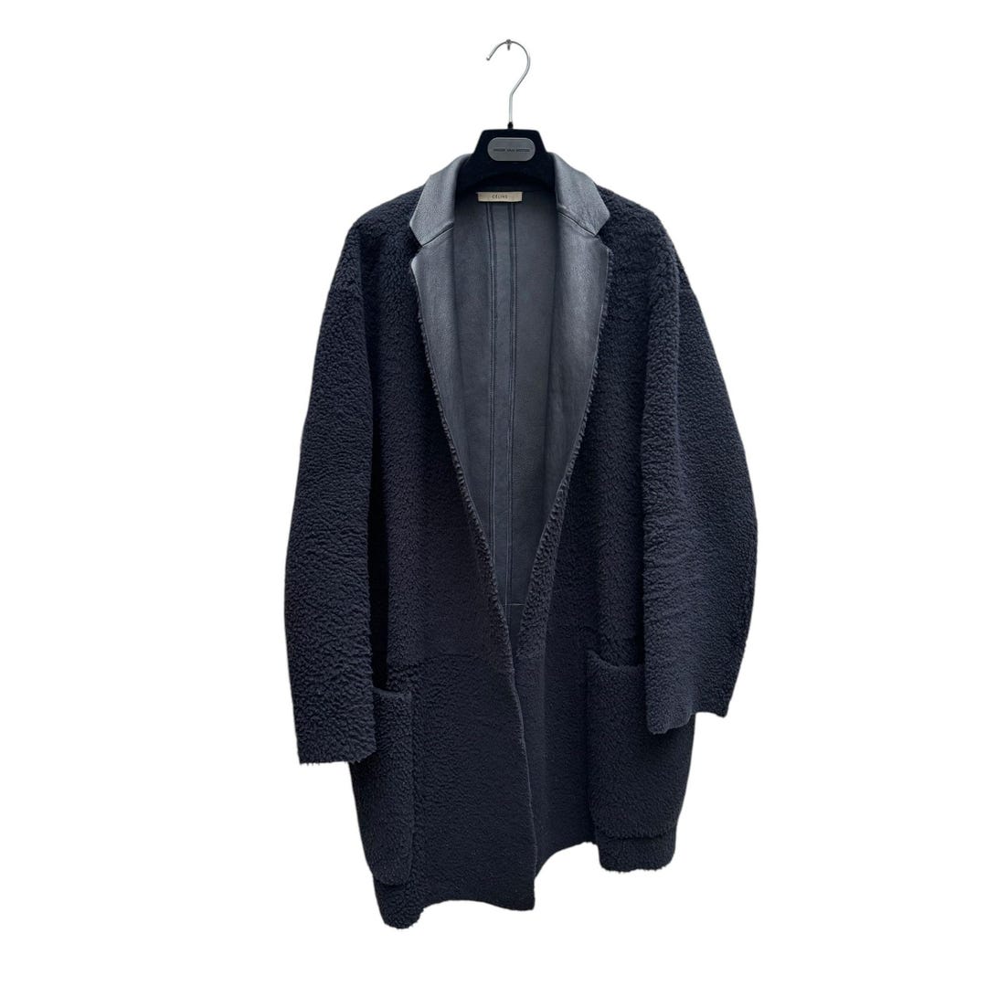 ジャケット・アウター CELINE by Phoebe Philo Crombie Coat 42 Classic Wool Crombie Coat | Authentic & Vintage | ReSee