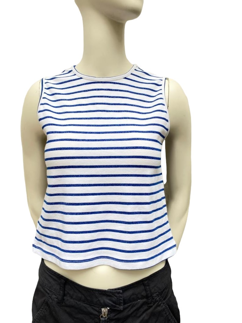 トップス Jean Paul Gaultier - stripe tank top 48 Jean Paul Gaultier - Jean Paul Gaultier | The Sailor Tank