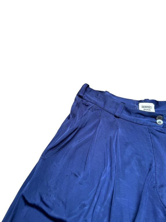 Hermes by Jean Paul Gaultier Navy 3/4 Length Pants - Etsy