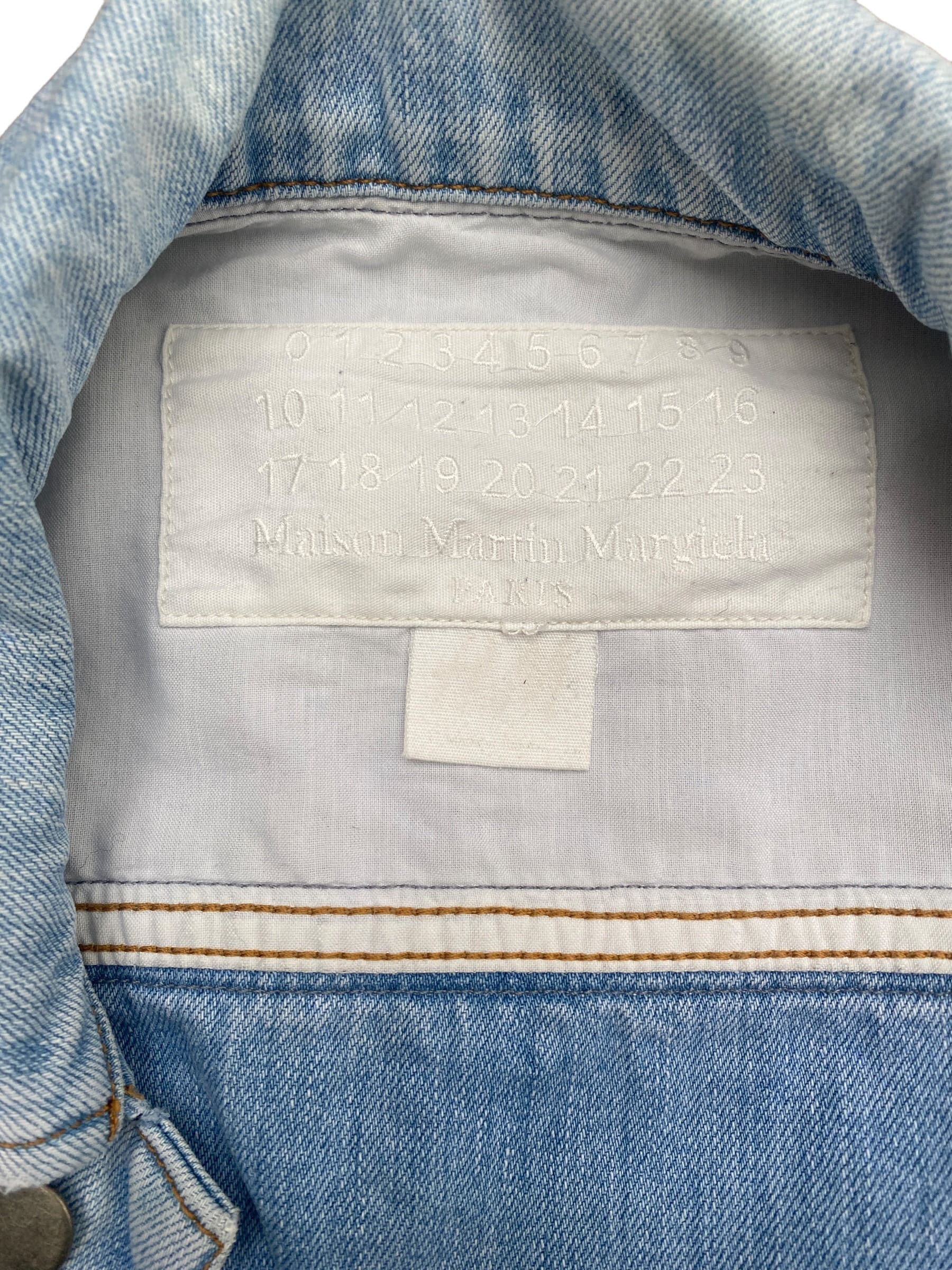 メゾン マルタン マルジェラ X H&M リバース デニム ジャケット - Etsy 