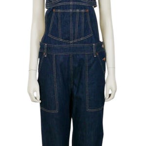 Jean Paul Gaultier X Levi's Iconic Raw Blue Denim Jumpsuit Size L