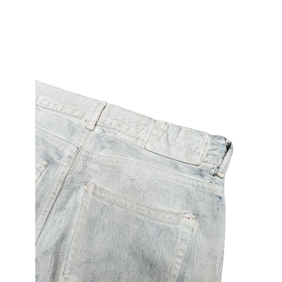 Maison Martin Margiela X H&M Painted White Pants Size 29 - Etsy Maison Martin Margiela X H&M Painted White Pants Size 29 - Etsy