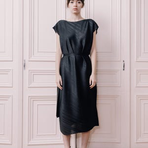 Issey Miyake Black Pleats Please Dress Size 5 Fits XS to L - Etsy
