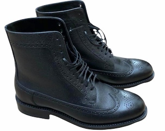Celine Paris Academy Army Boots Size 42 US 9