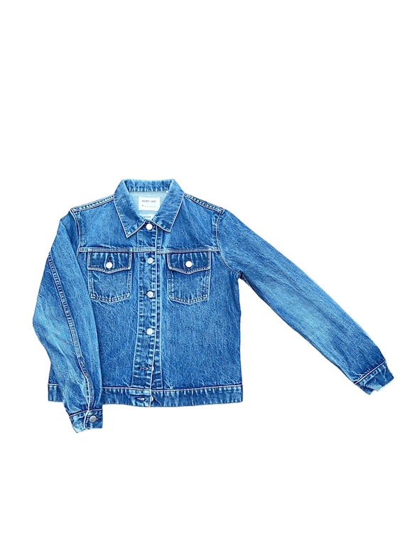 Helmut Lang Vintage Classic Blue Denim Jacket Size M Women - Etsy