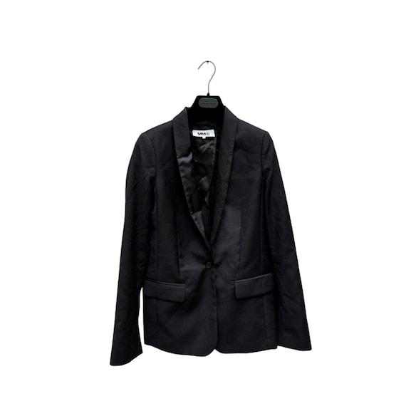 Maison Margiela, Maison Martin Margiela SS 2014 Black Wool Blazer Jacket Size IT 42 / M