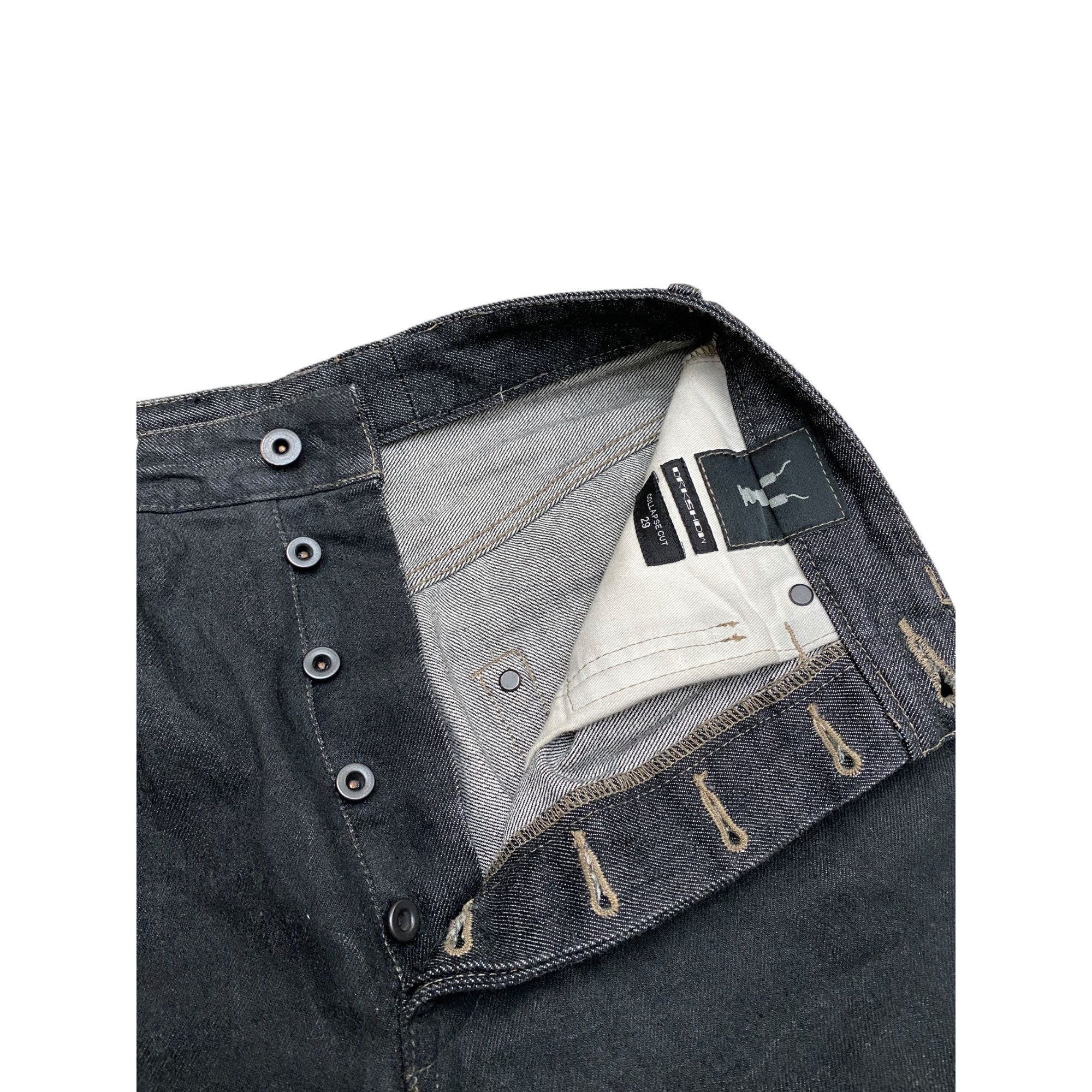 Rick Owens DRKSHDW Collapse Cut Jeans – www.Lukes.store