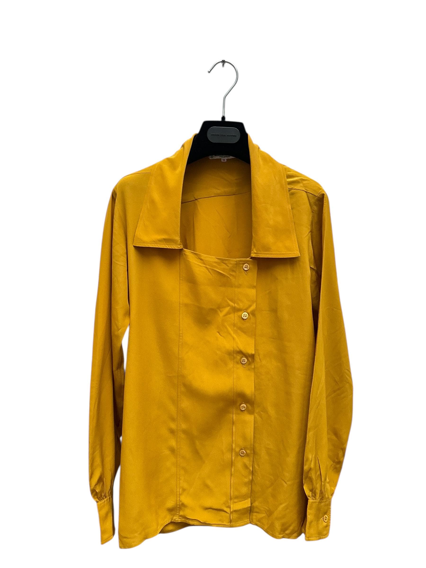 シャツ Saint Laurent Embroidered Silk Shirt Saint Laurent Monogrammed silk shirt | Men's Clothing | Vitkac