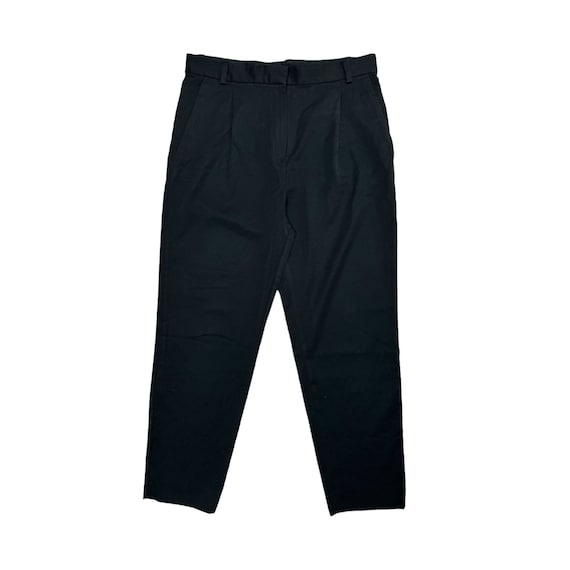 PHOEBE PHILO ブラックウールのテーラードパンツ PHOEBE PHILO | MILANESE TROUSERS | BLACK WOOL