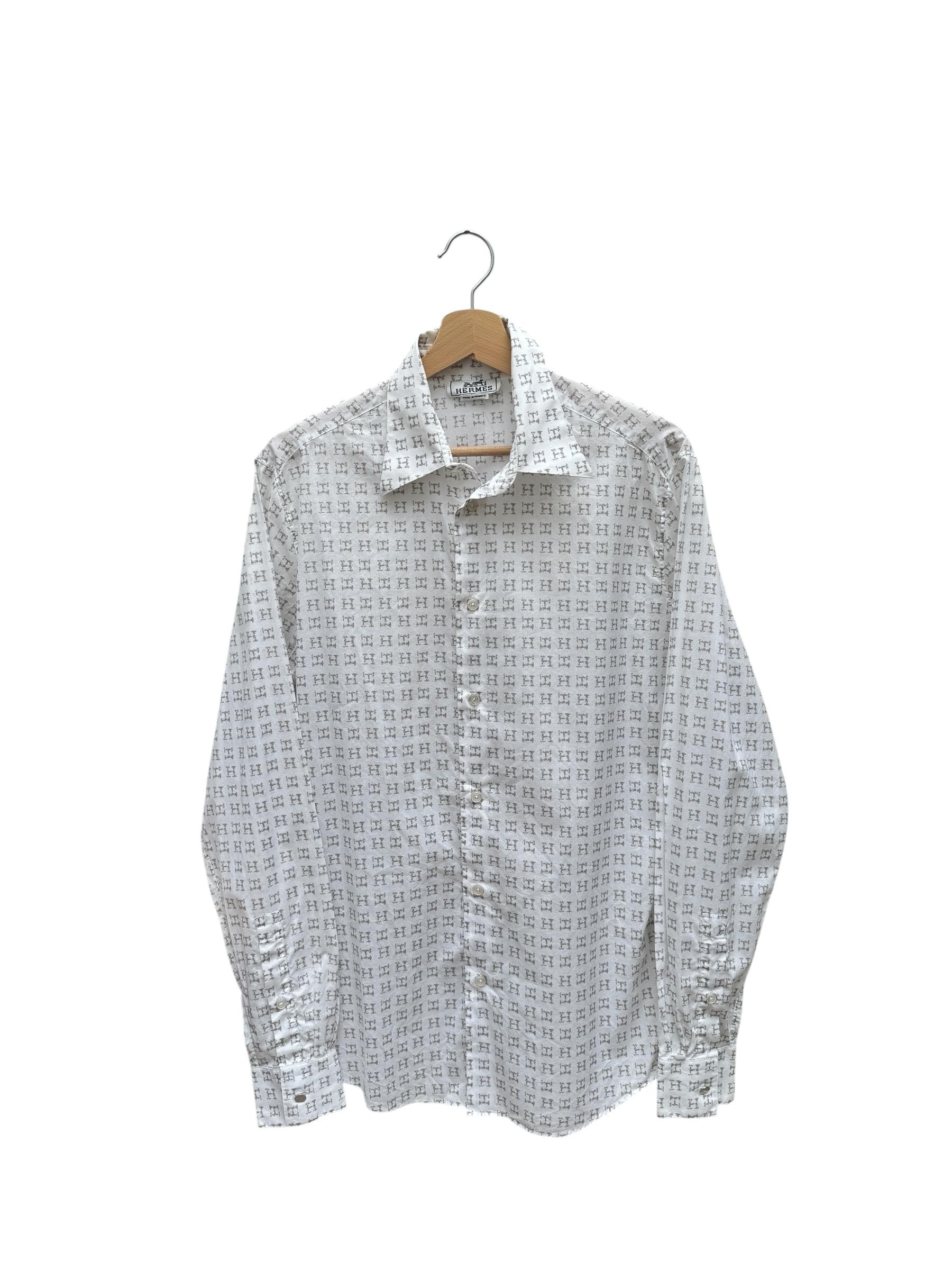 Hermes silk shirt - Etsy 日本