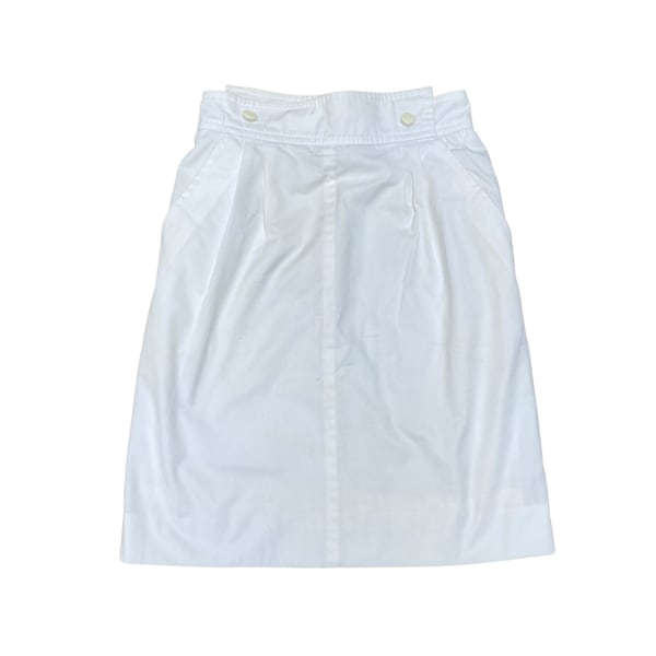 Courreges Vintage White Skirt