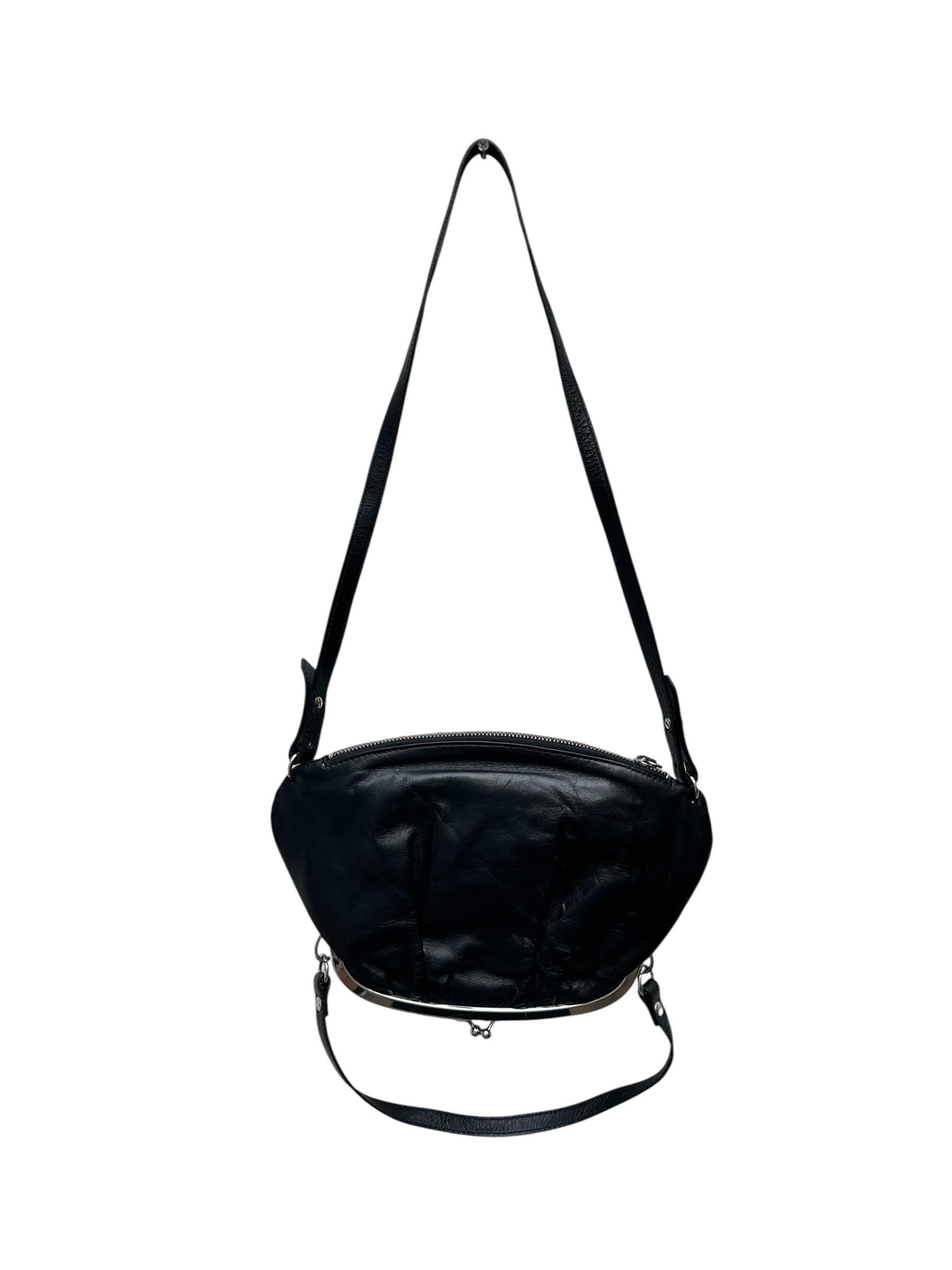 Maison Martin Margiela Upside Down Leather Shoulder Bag One Size