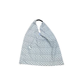 Maison Martin Margiela Trompe l'oeil Mesh Weiße japanische Tasche Größe Medium