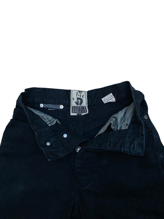 Jean Paul Gaultier - Flare Trousers in Nude & Blue - 23/15-F