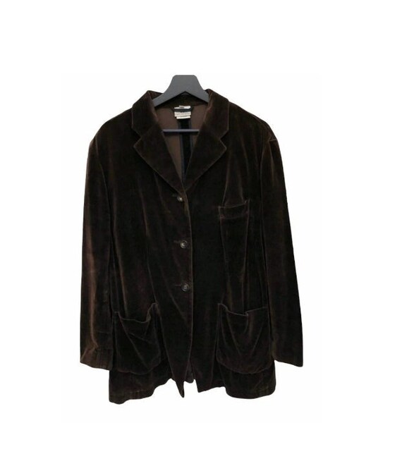 Dries Van Noten Brown Corduroy Jacket 
