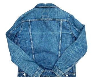 Helmut Lang Vintage 1990s Classic Blue Denim Jeans Jacket - Etsy