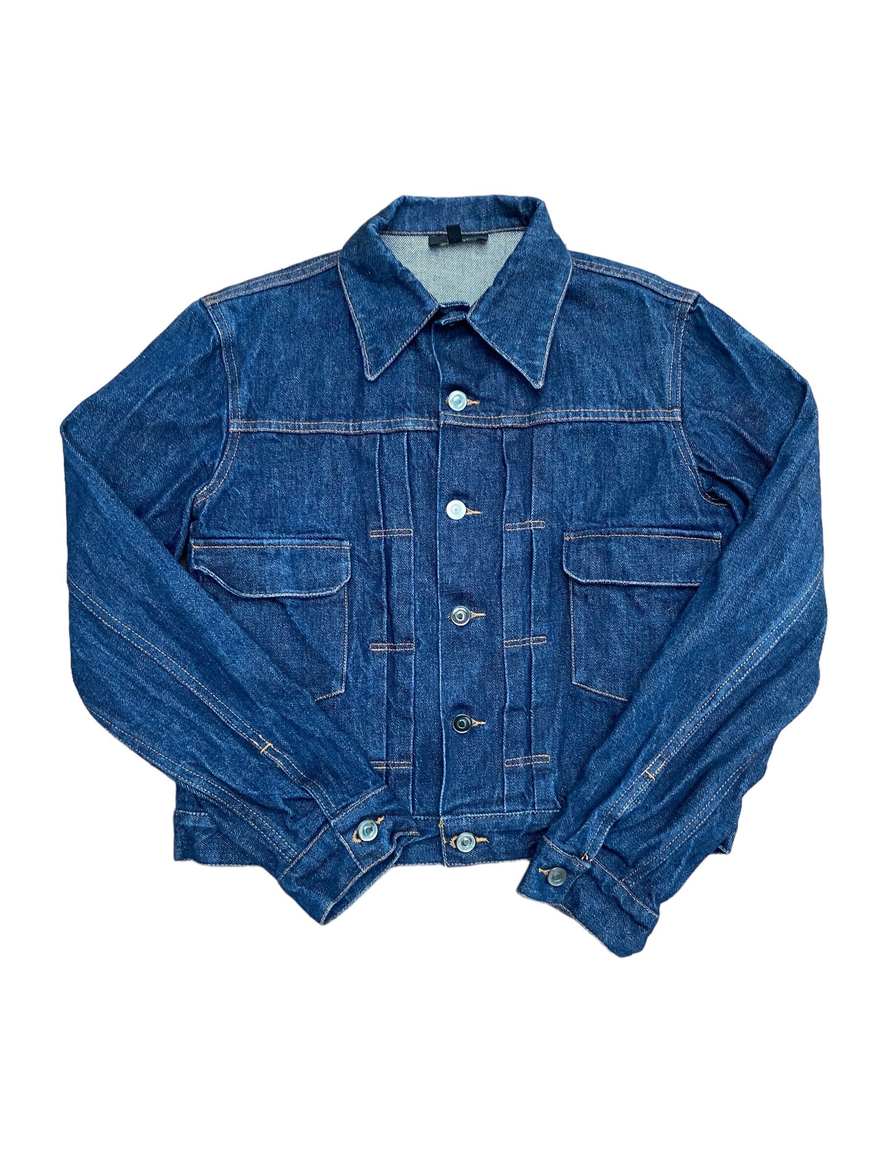 A.p.c. Brandy Raw-denim Jacket In Blue | ModeSens