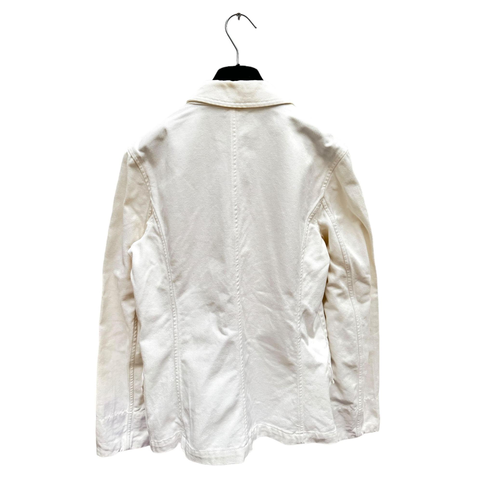 か*読様 miumiu white denim jacket ［M］ か*読様 miumiu white denim jacket ［M］ - メルカリ