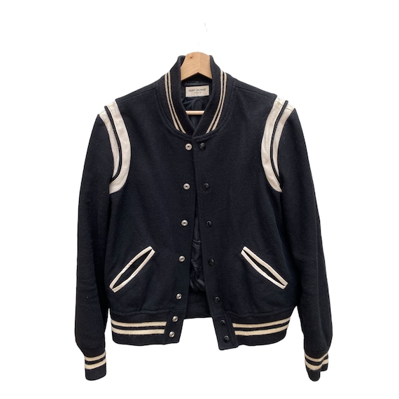 Saint Laurent Paris RARE OG FW 2013 Bomber Jacket by Hedi Saint Laurent Paris RARE OG FW 2013 Bomber Jacket by Hedi
