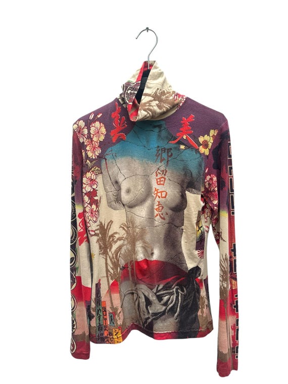 Jean Paul Gaultier Rare 1999 Venus De Milo Japan Top Size 38 Fits