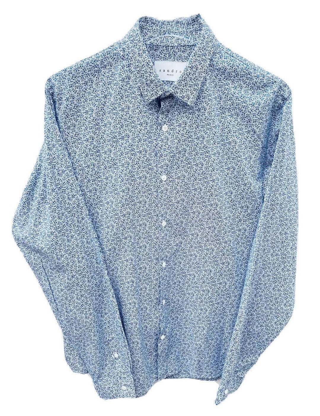 Patterned polka dot blouse - Tops & Shirts - Sandro-paris.com