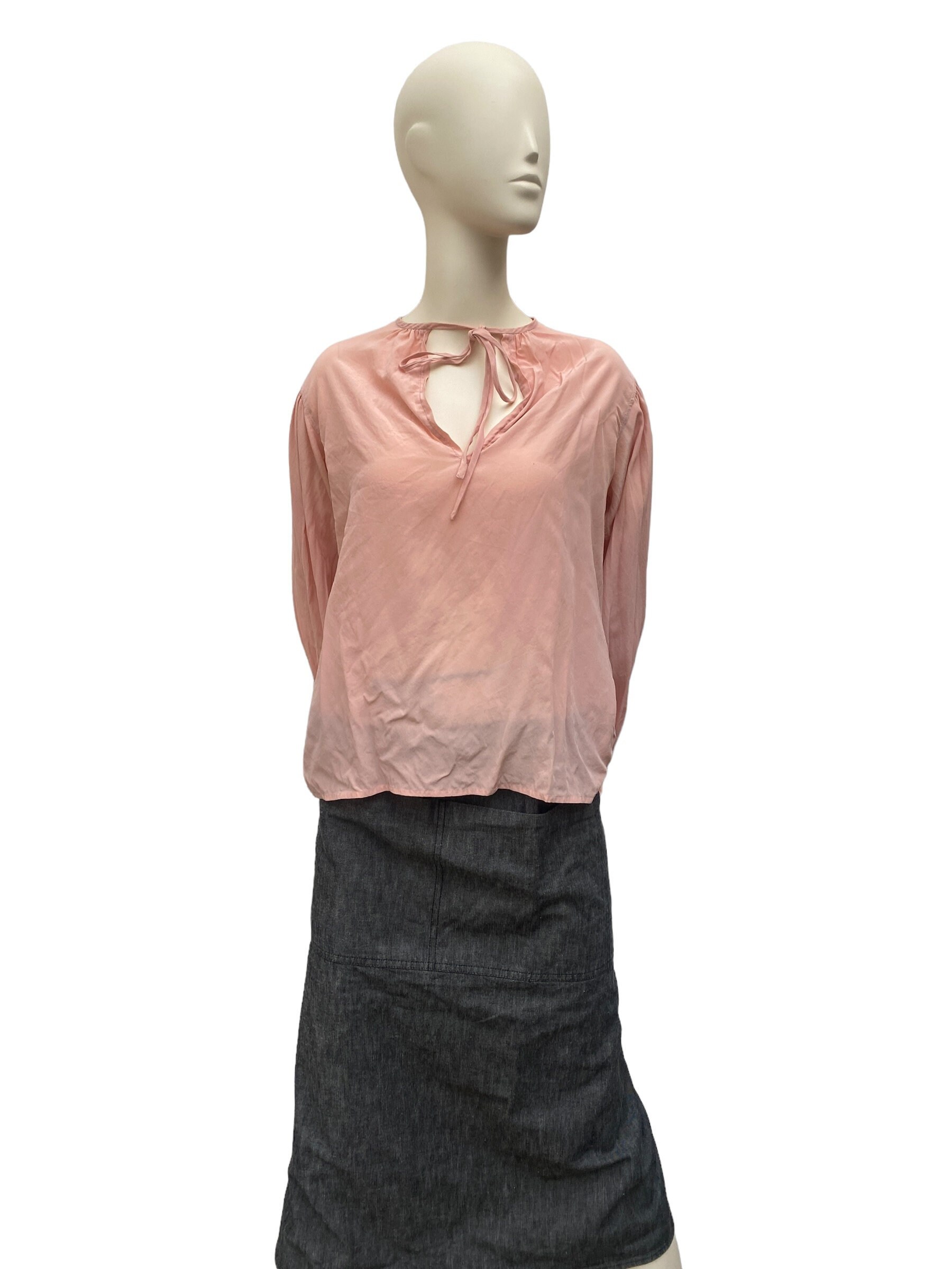 Miu Miu Silk Blouse - Etsy