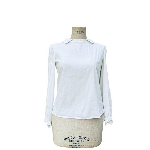 Miu Miu White Reversed Shirt Size M - Etsy