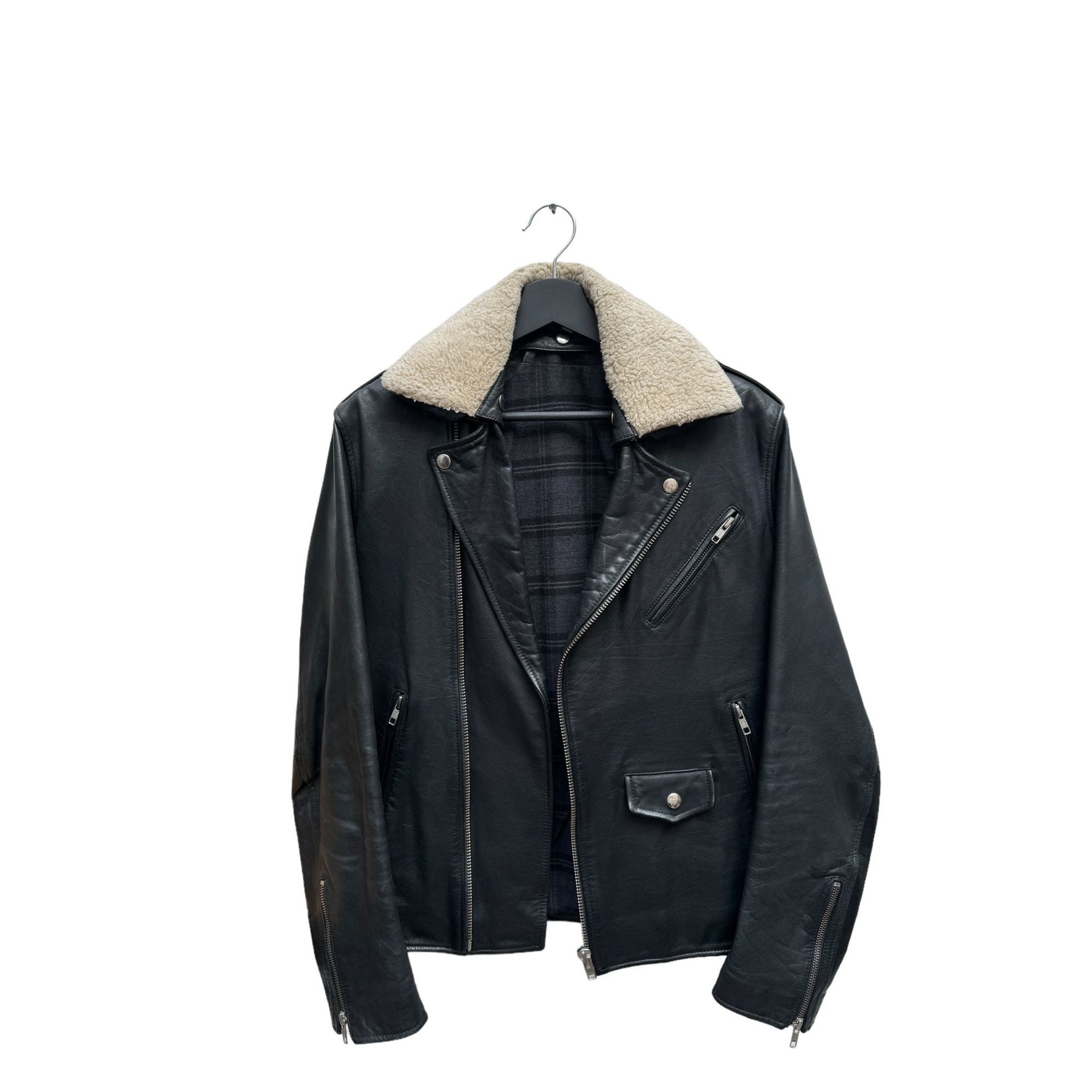 Hedi Slimane Leather Jacket - Etsy