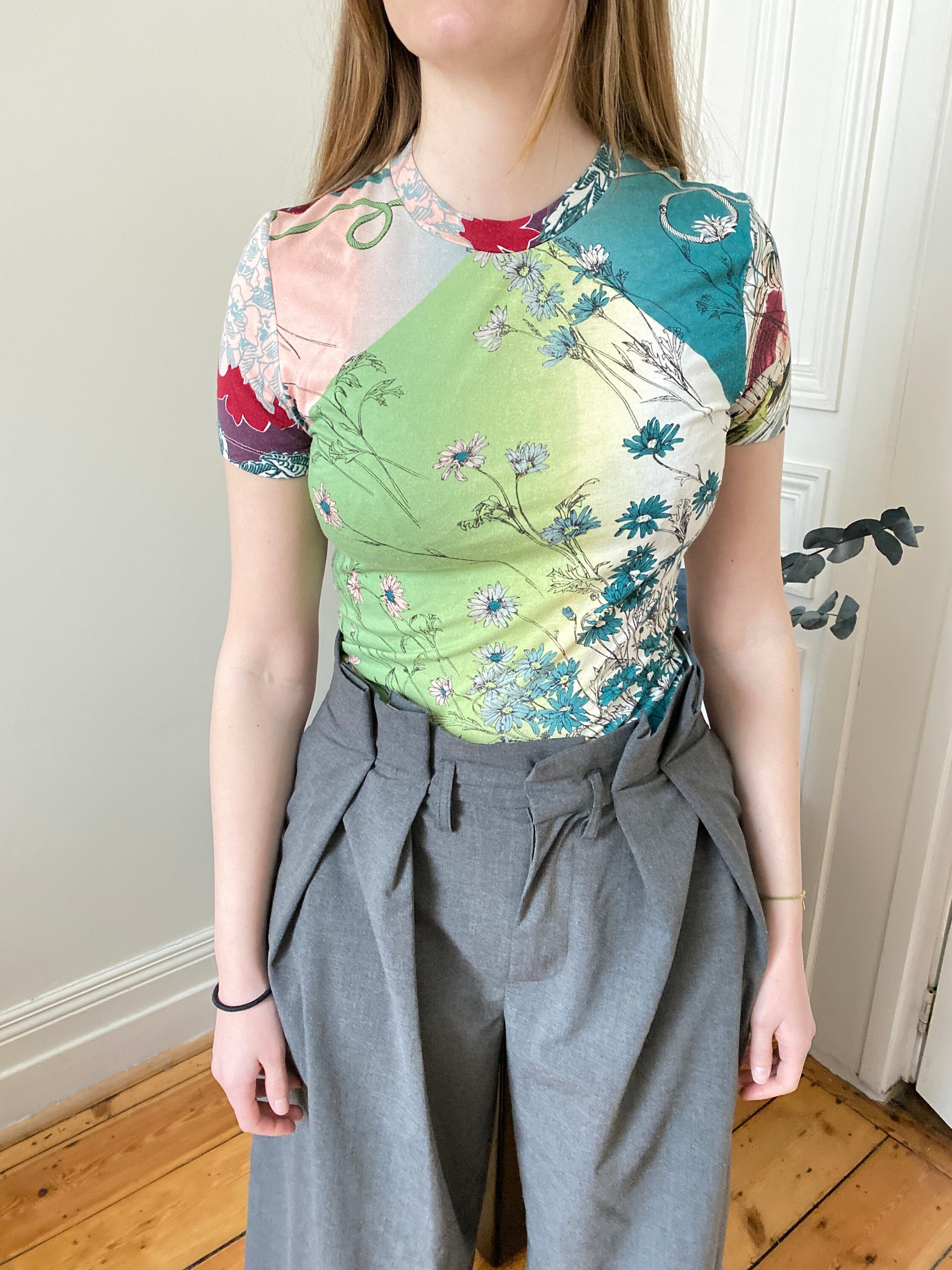 1980s Jean-Paul Gaultier Multicolor T-shirt Size S / Small | Etsy