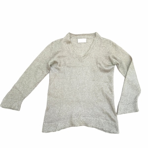 90s Martin Margiela Beige Mohair Sweater Unisex  Size M