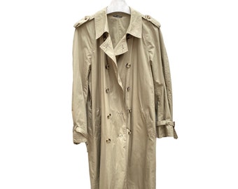 Yves Saint Laurent Beige Trench Coat Size 52 fits men M Women L Unisex