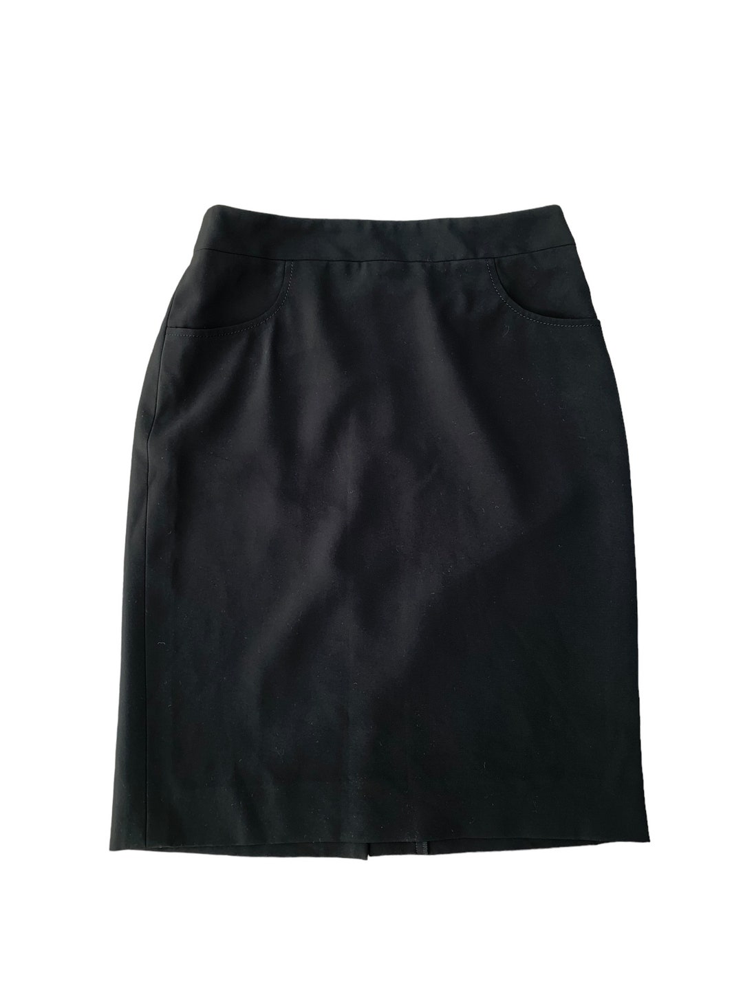 Chanel Uniform Black Skirt - Etsy