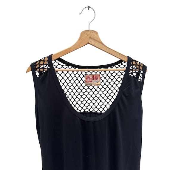 Jean Paul Gaultier Black Mesh Fusion Tank Top Size M Unisex - Etsy UK