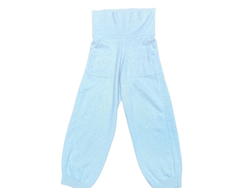 Hermes  Babyblue Cashmere Pants  Size 40 / M