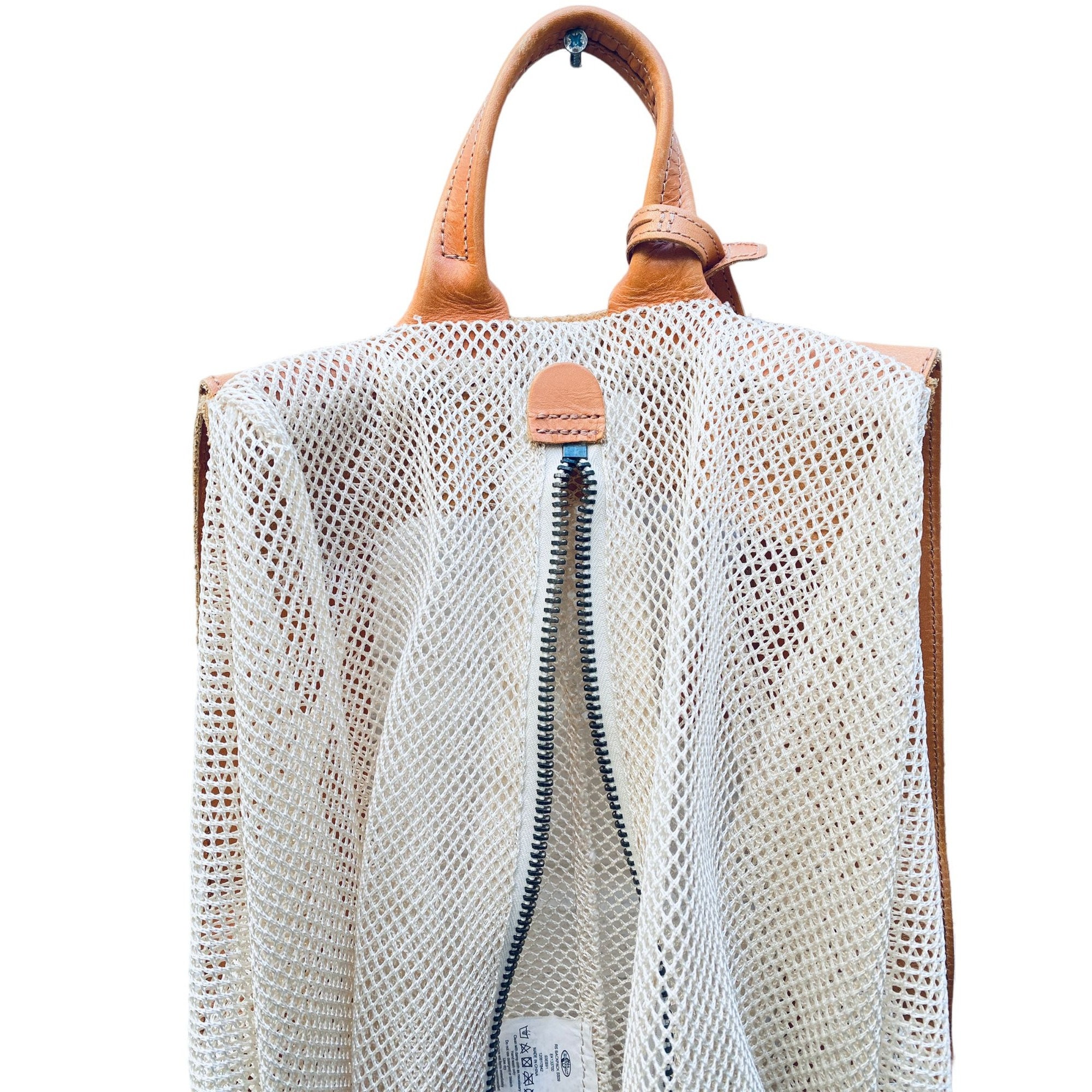 USED】RAF SIMONS × EASTPAK PUNK POSTER BIG TOTE
