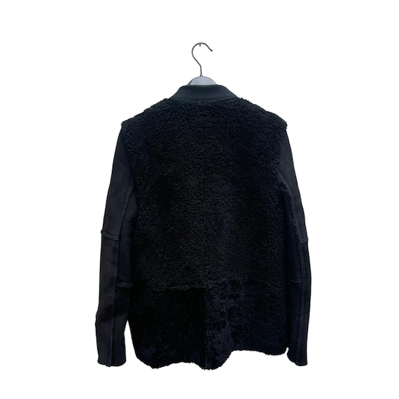 Sandro Sample Black Shearling (Leather) Jacket Si… - image 6