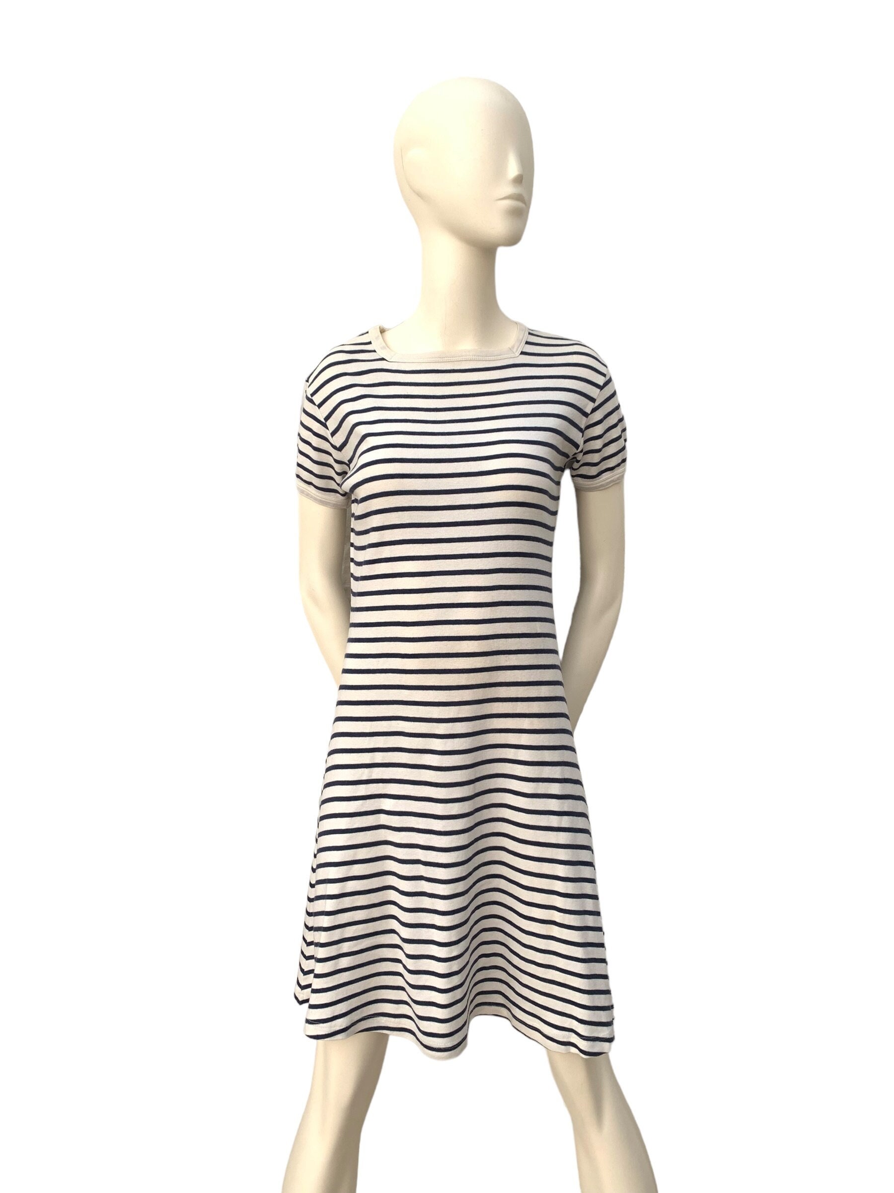 【レア品】JEAN PAUL GAULTIERストライプ パーティードレス Jean Paul Gaultier