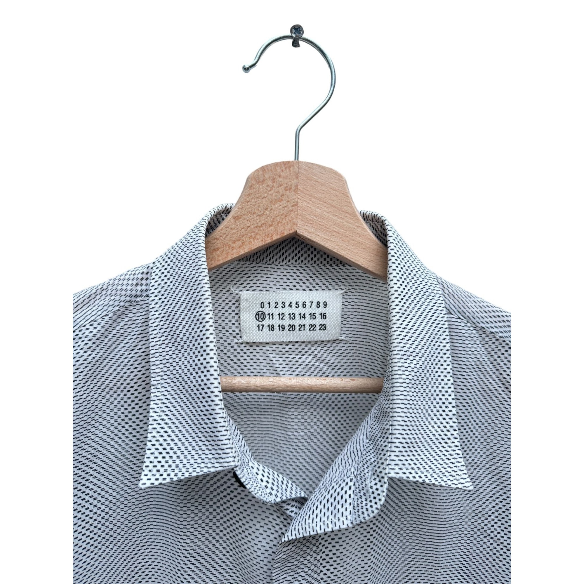 Martin Margiela Vintage SS 2009 Trompe L'oeil Printed Shirt