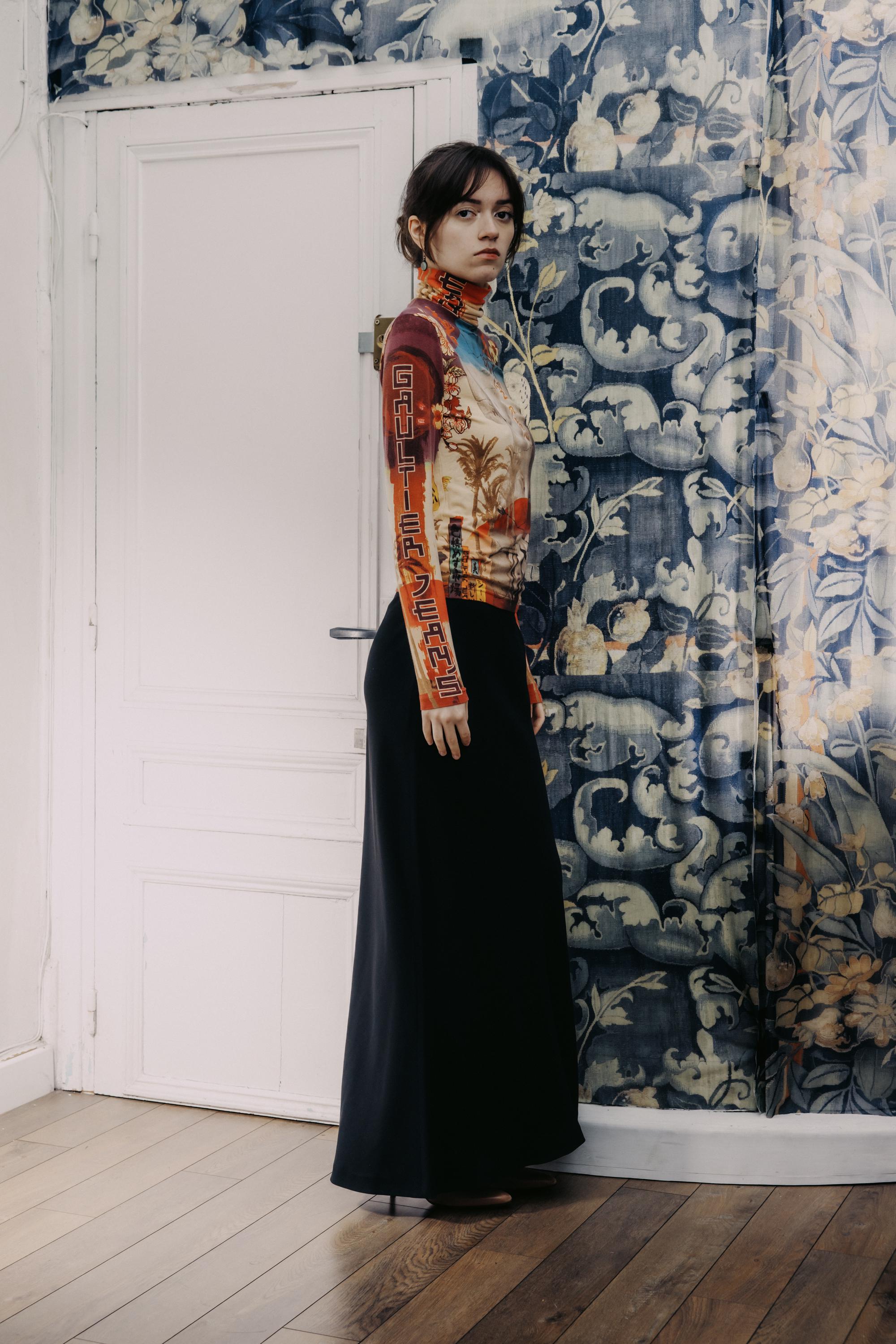 【新品】Jean Paul Gaultier☆ハンカチ☆1999SS 新品】Jean Paul Gaultier☆ハンカチ☆1999SS Paris Celebrates Jean