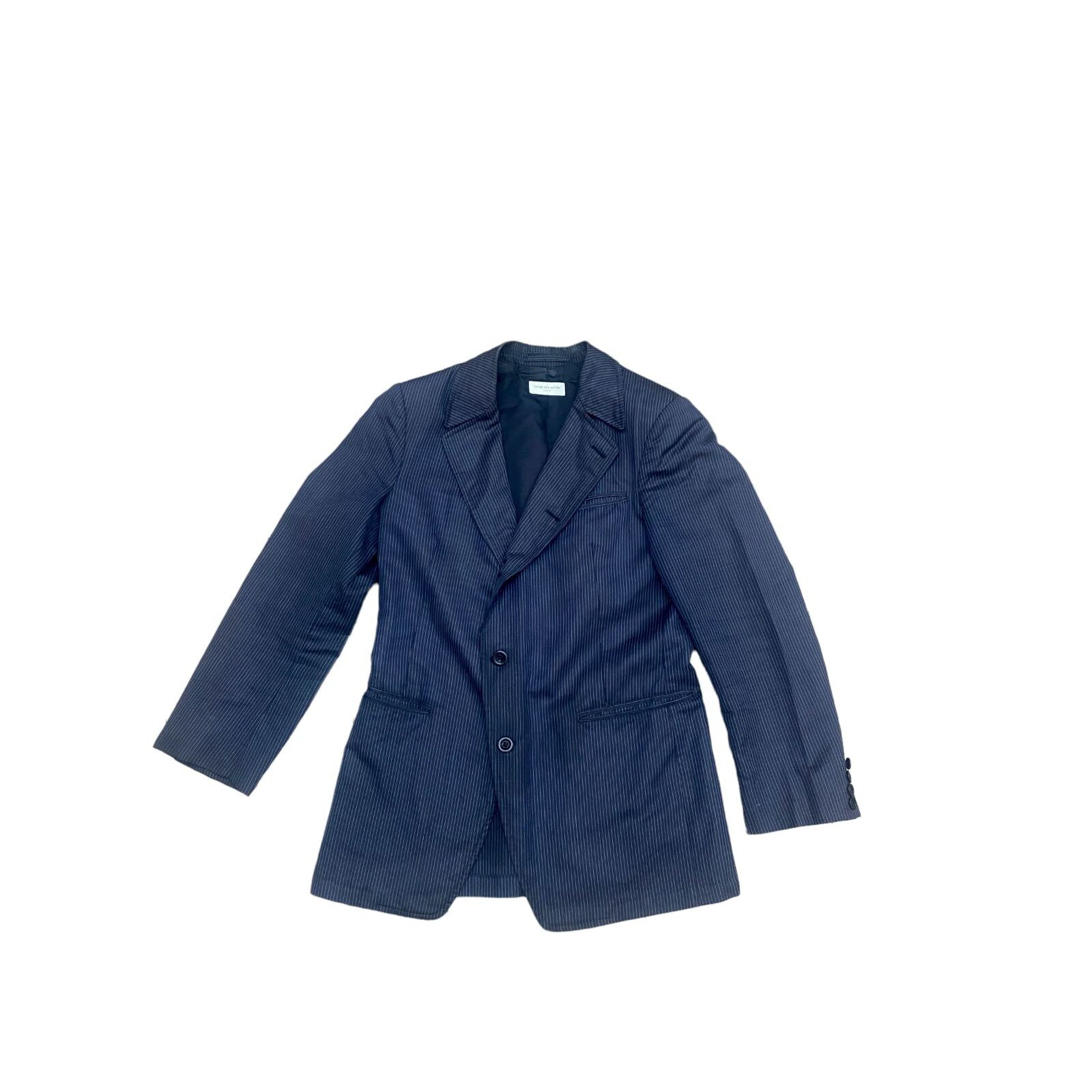 Dries Van Noten Navy Striped Blazer Jacket Size 46 / S - Etsy
