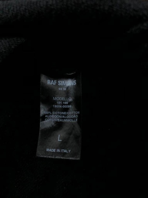 Raf Simons Black Sweatshirt Joy Division - Etsy Raf Simons Black Sweatshirt Joy Division - Etsy