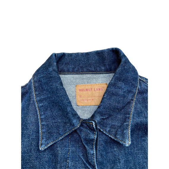 Helmut Lang Vintage 1997 Raw Denim Jacket Size 40 Fits M - Etsy