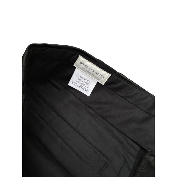 パンツ Dries Van Noten Black Viscose Trousers Dries Van Noten Black Viscose Pants Size 42 US 32 Unisex - Etsy