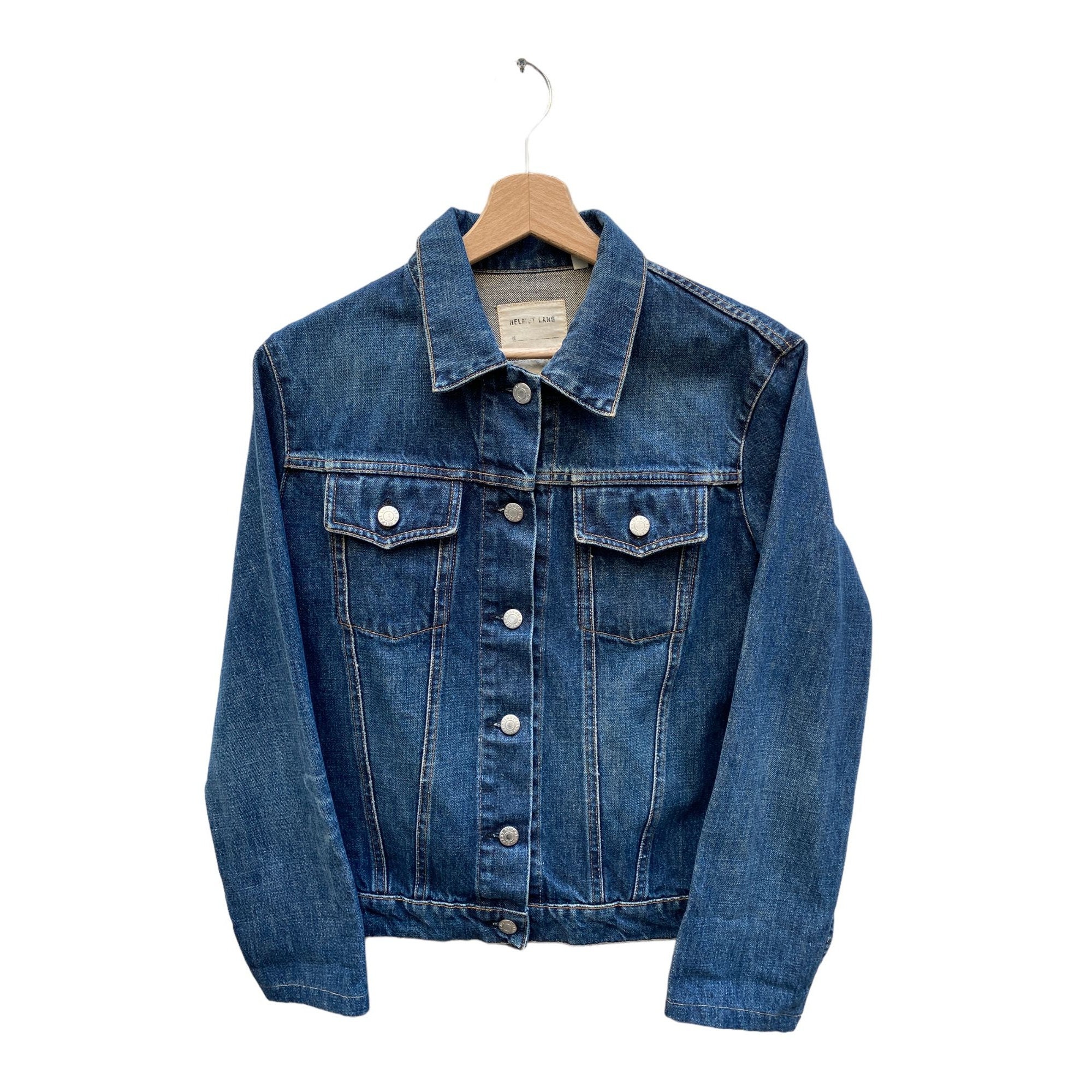 2004aw helmut lang denim zip jacket 44