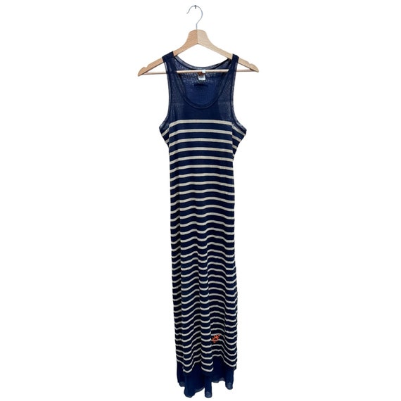 midi dress denim Montsand DENIM BLUE CORSET MIDI DRESS