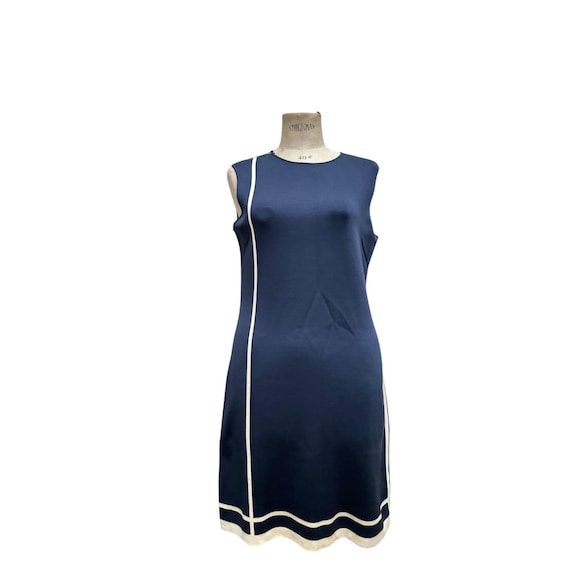 Hermès, Hermes Navy Silk Dress Size 38 / M