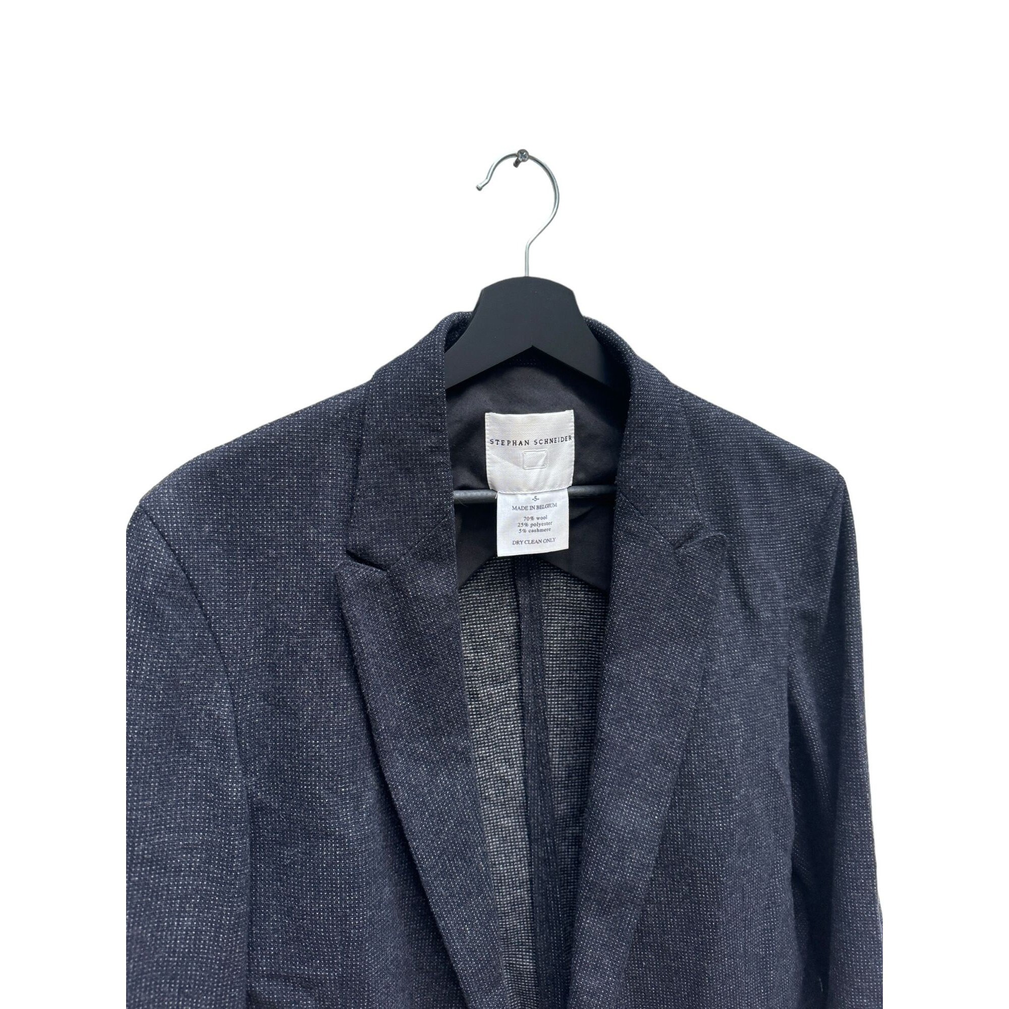 ジャケット・アウター Stephan Schneider wool check coat size3 STEPHAN SCHNEIDER Coat Brown Check Cotton Women's Hooded Jacket