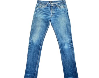 A.P.C. Jeans in denim blu standard Butler Petit taglia 30 APC